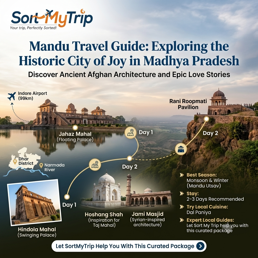 Â Mandu Travel Guide: Exploring the Historic City of Joy in Madhya Pradesh